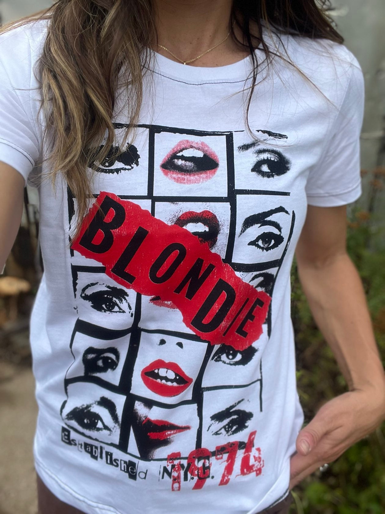 Blondie Lips Tee