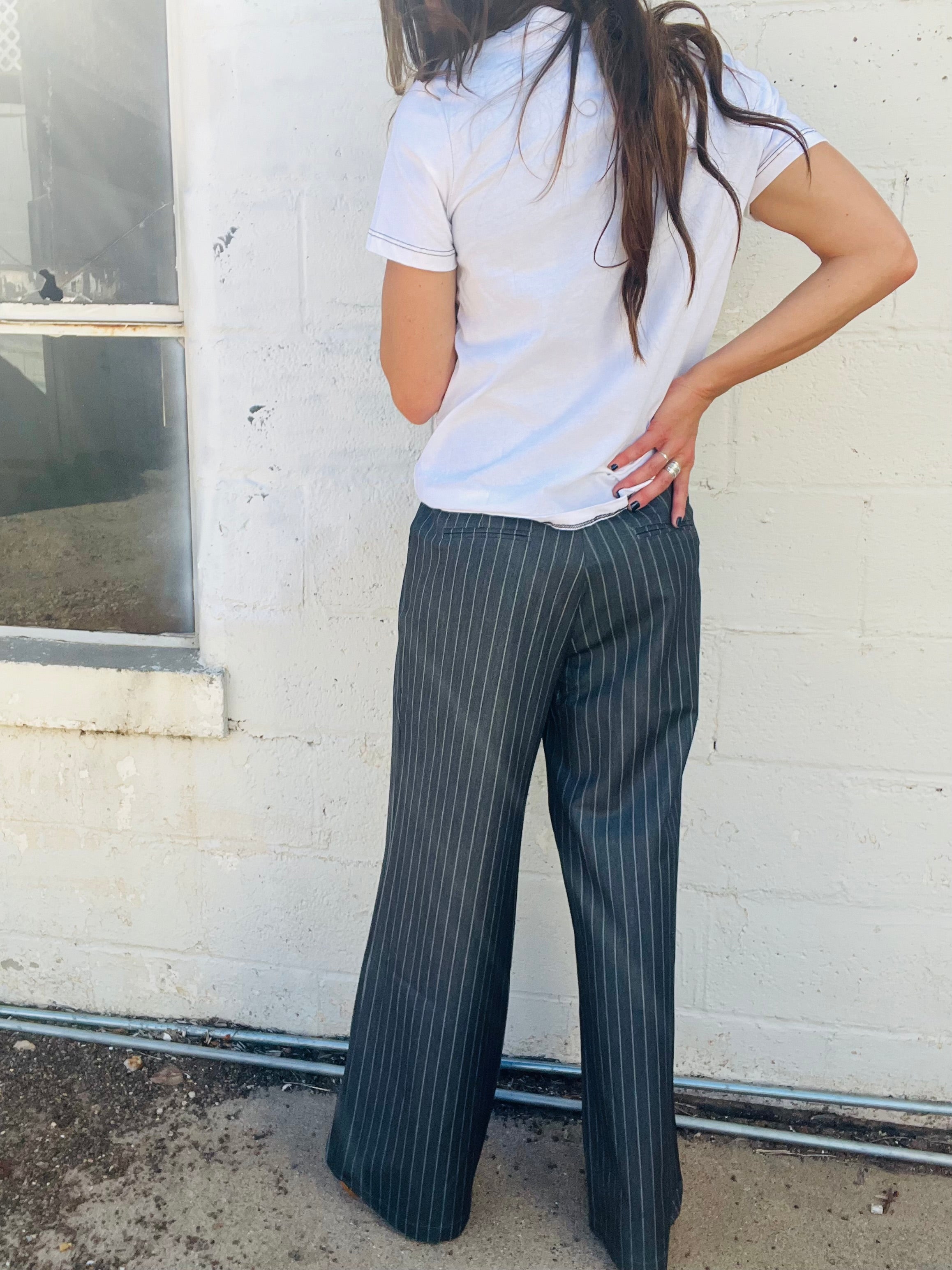 Pinstripe Pants