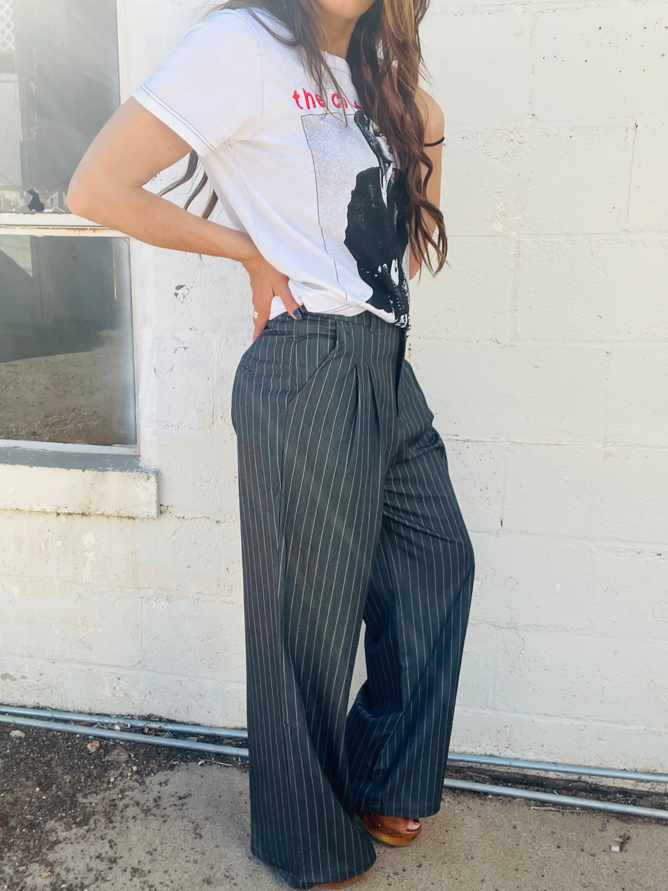 Pinstripe Pants