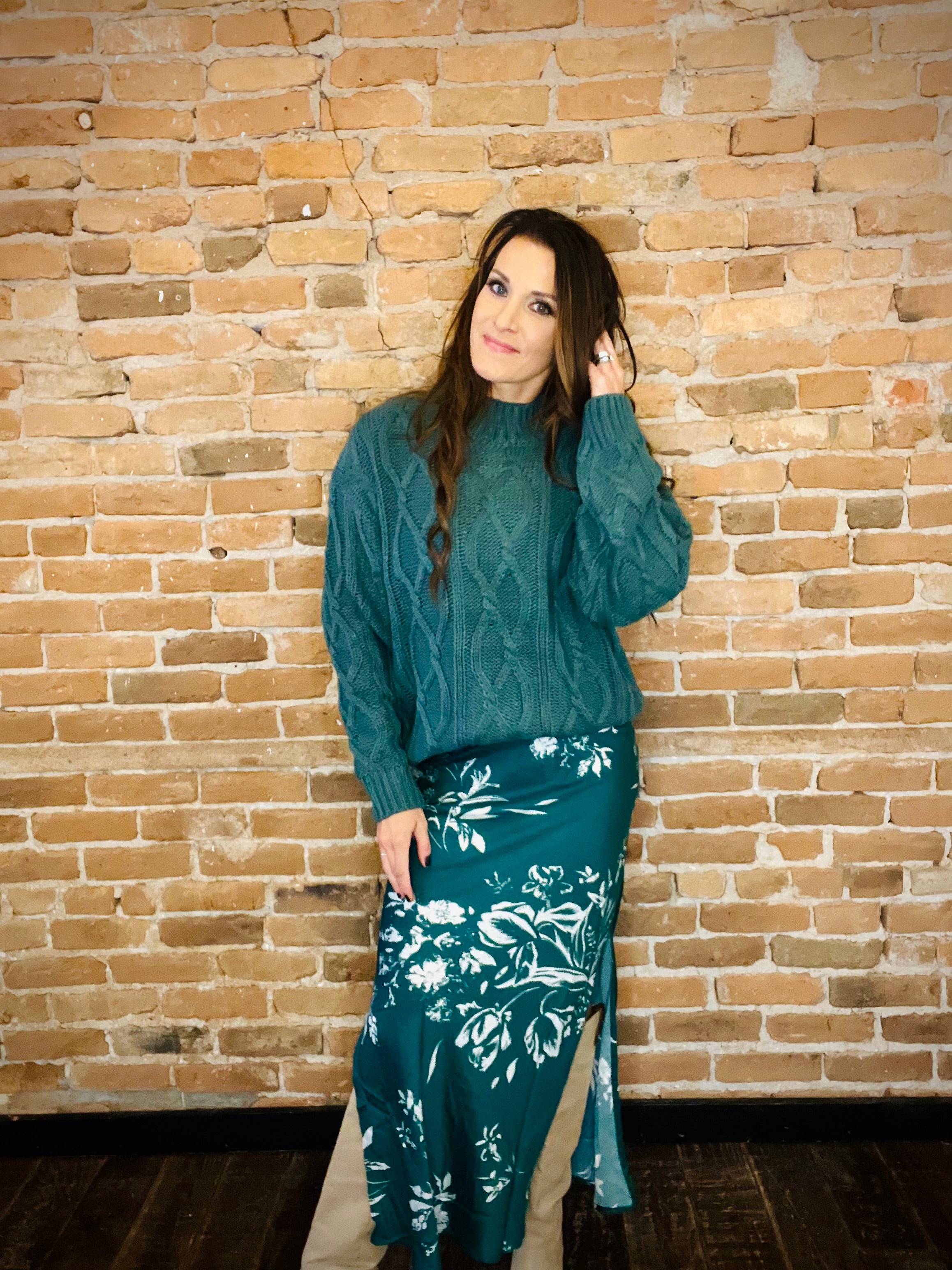 ELAN Jade Maxi Skirt