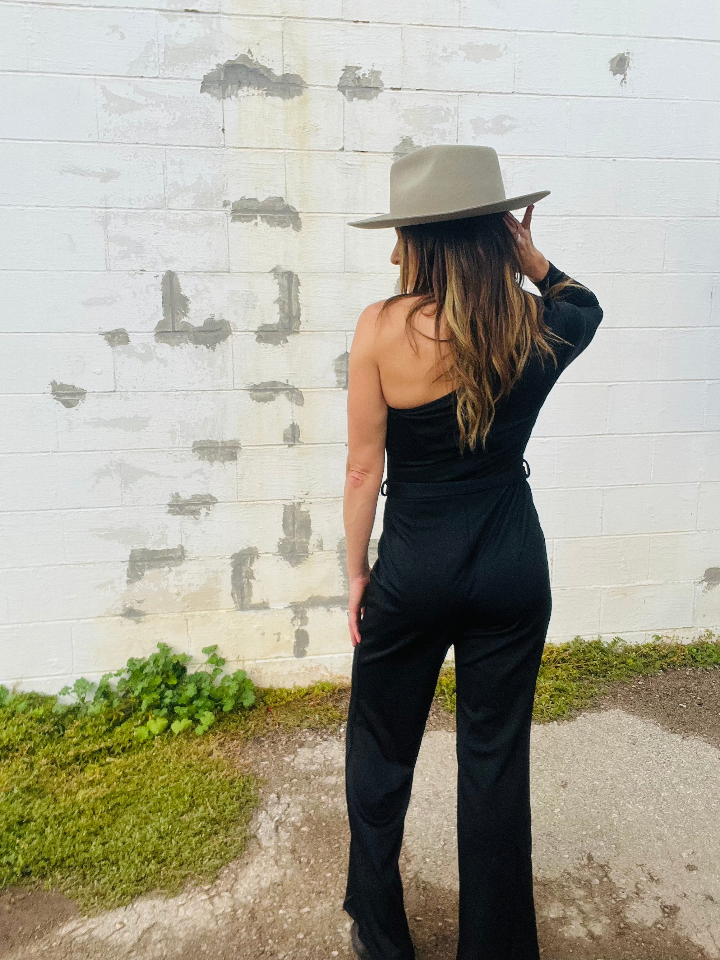 Cold Shoulder Jumpsuit