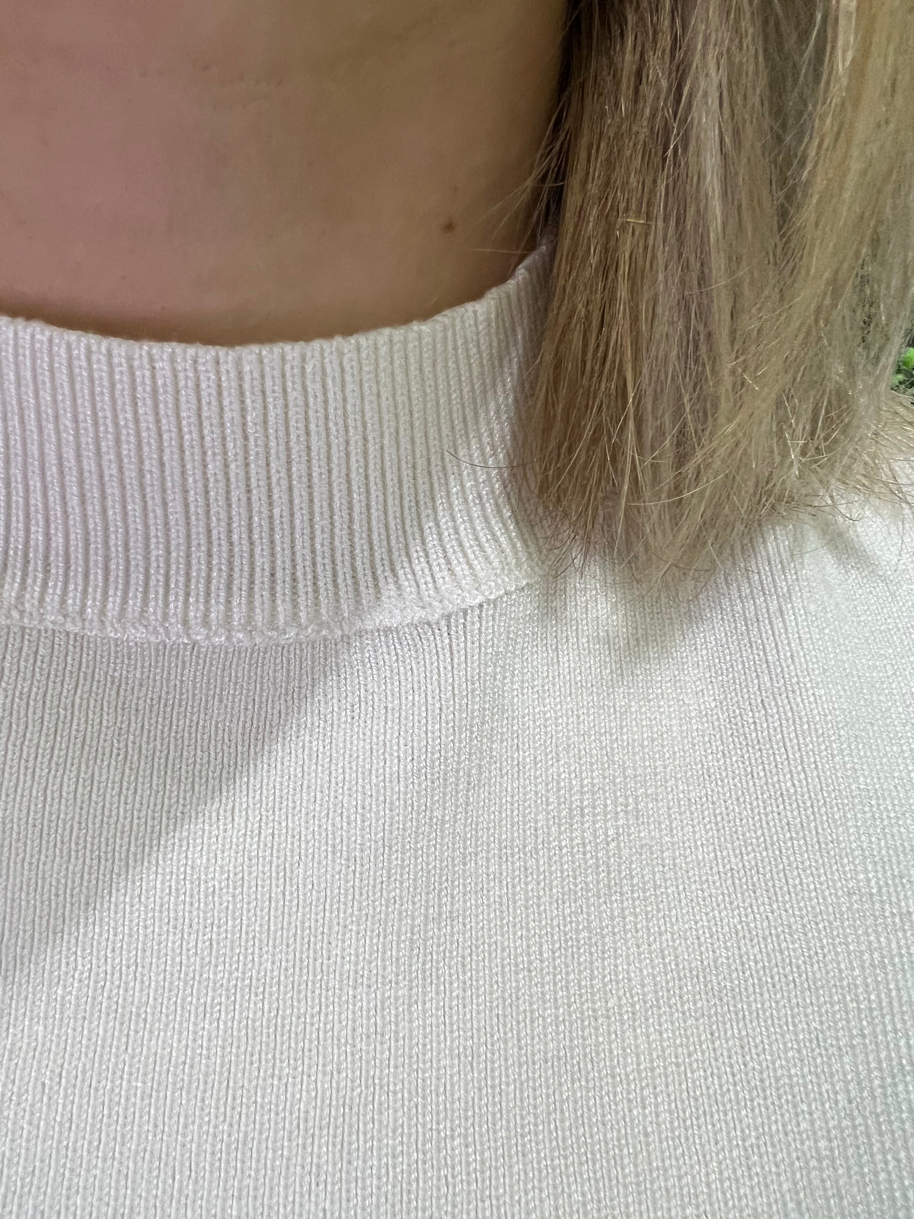 Knit Mock Neck