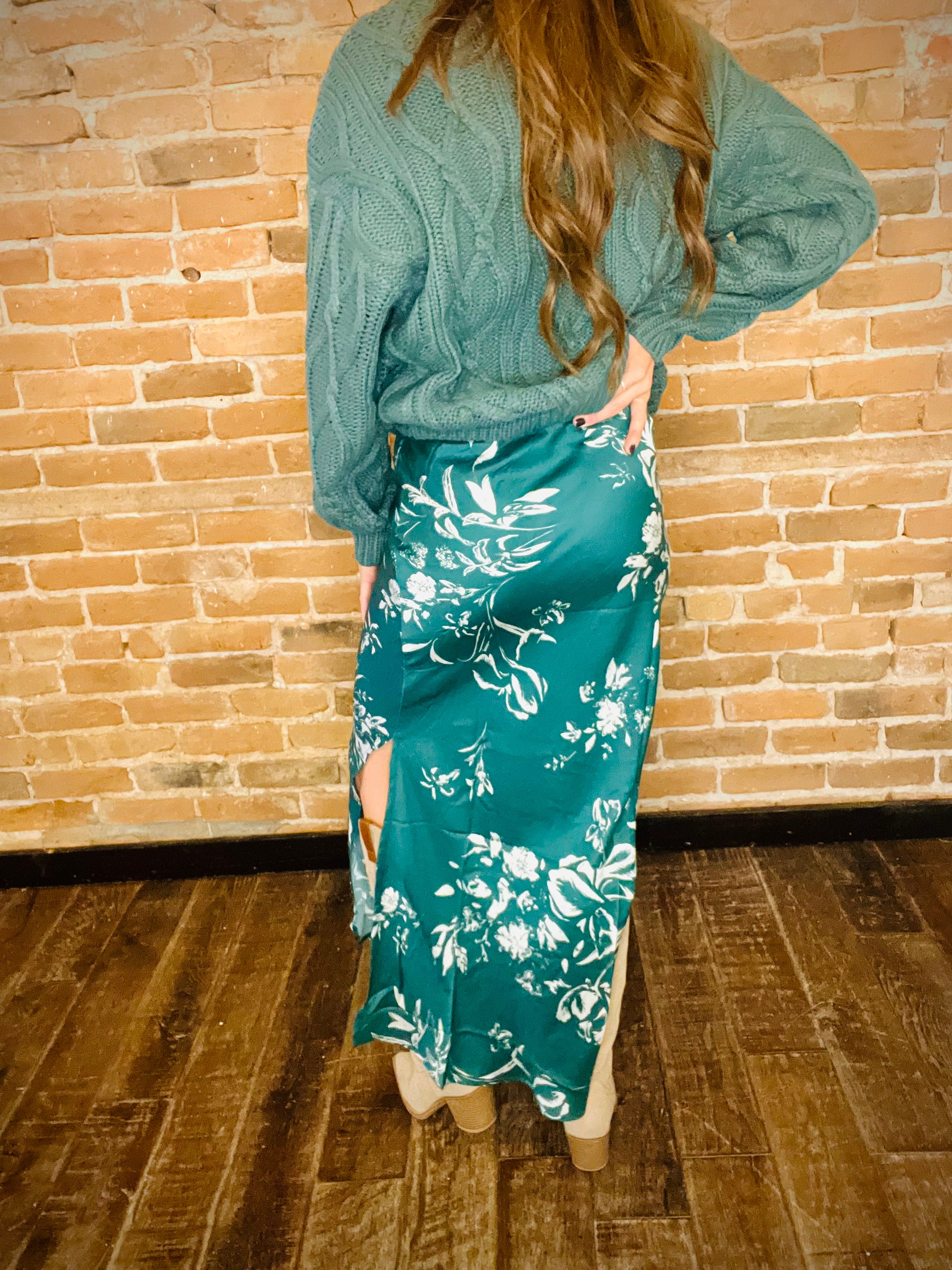 ELAN Jade Maxi Skirt