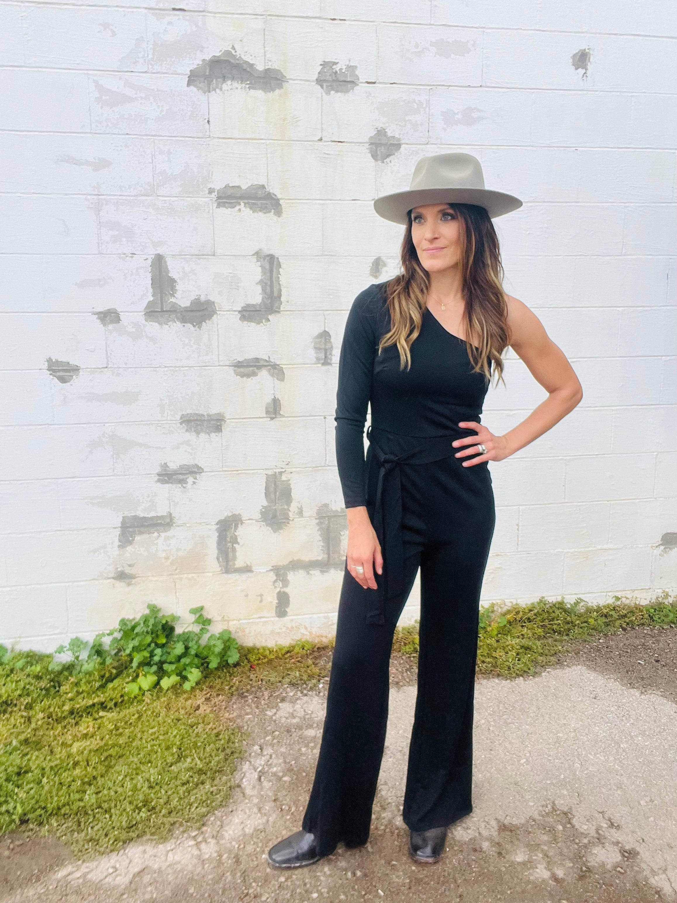 Cold Shoulder Jumpsuit