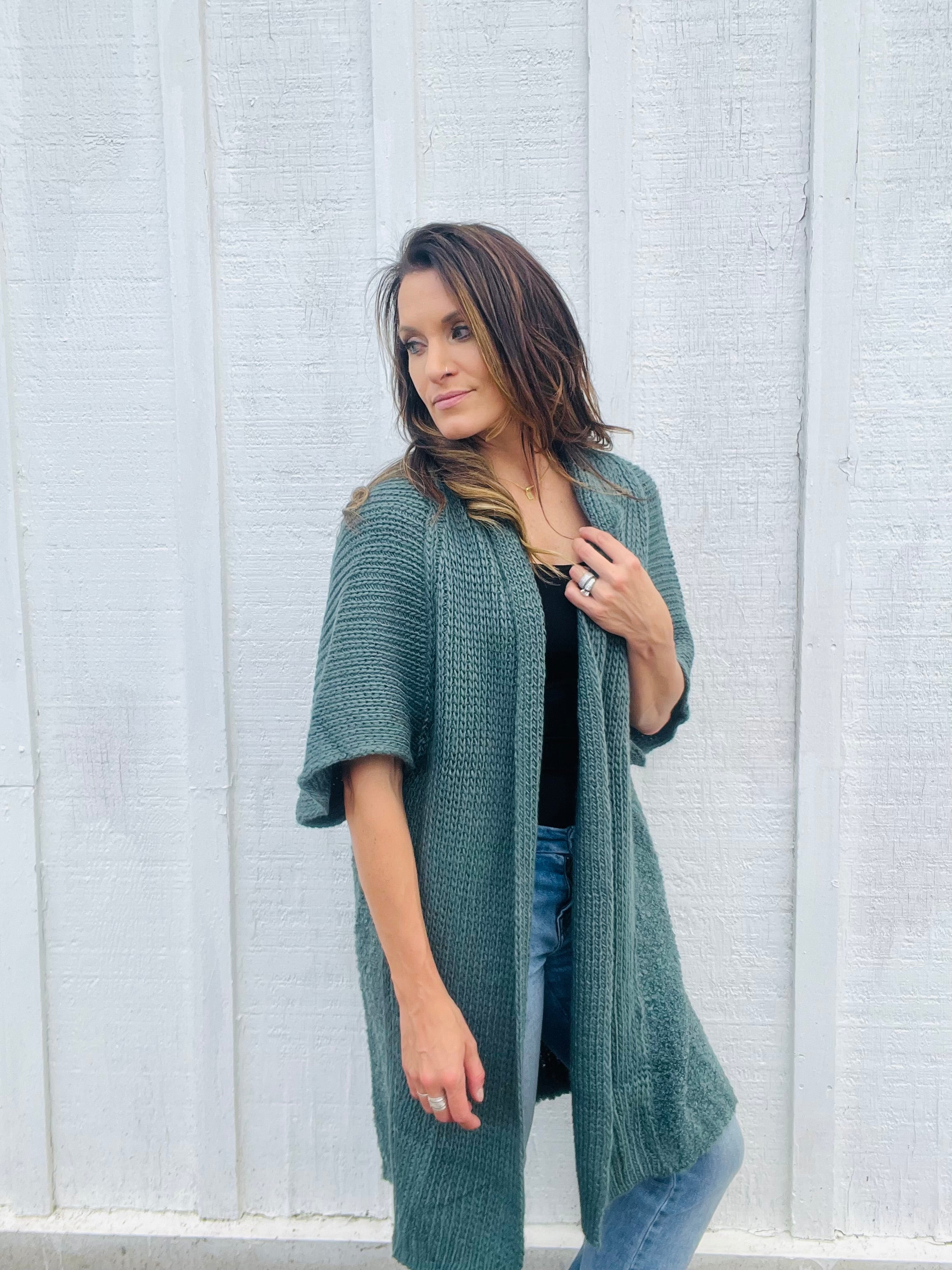 ELAN Evergreen Cardigan