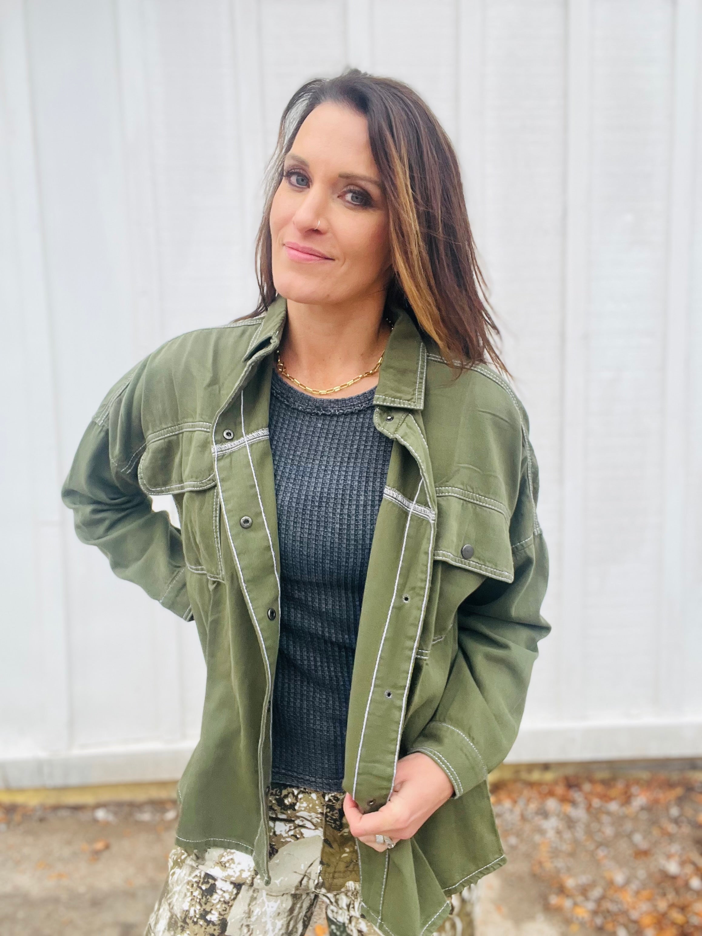 ELAN Olive Jacket