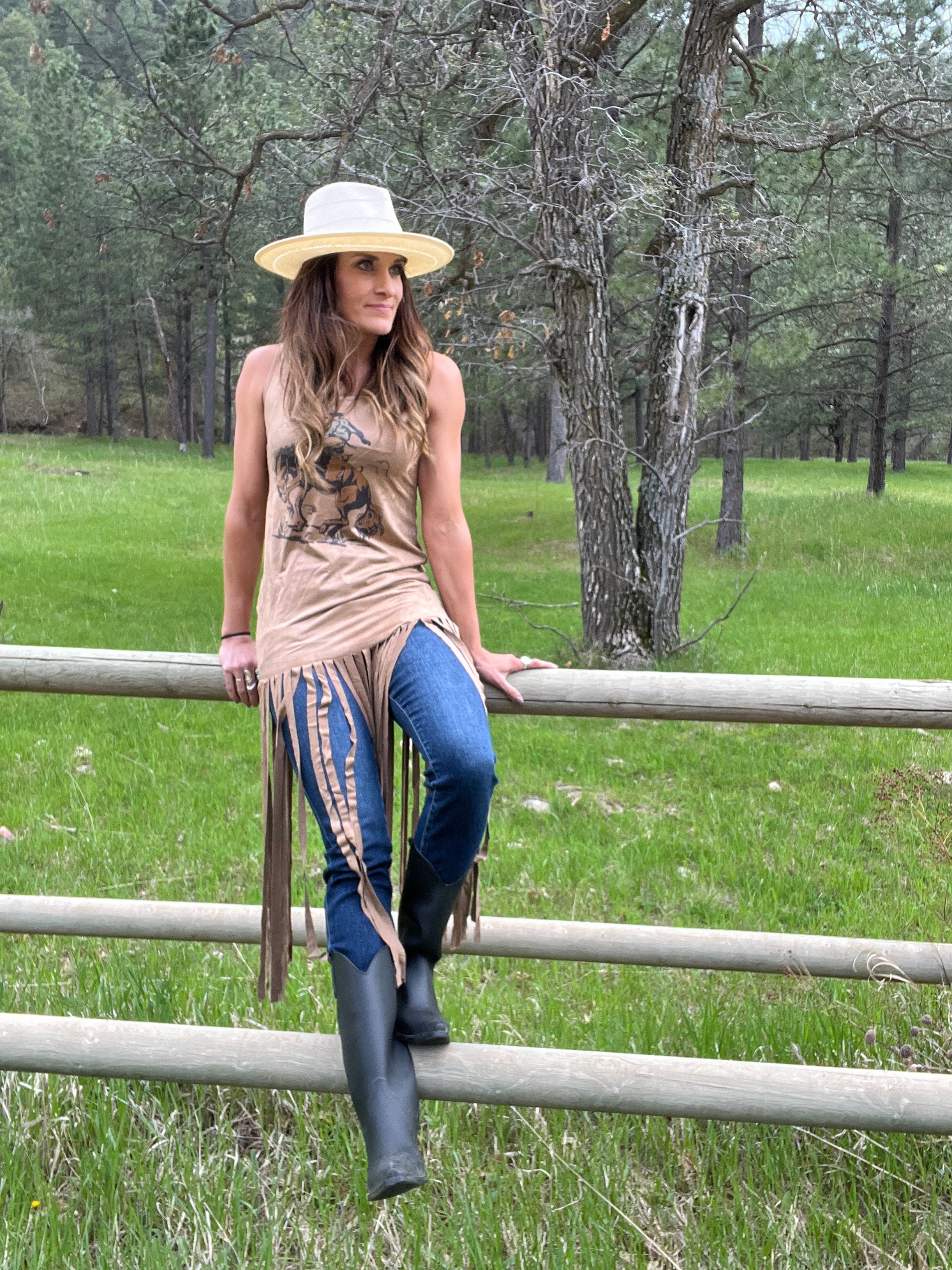 Fringe Cowboy Dress/Tunic
