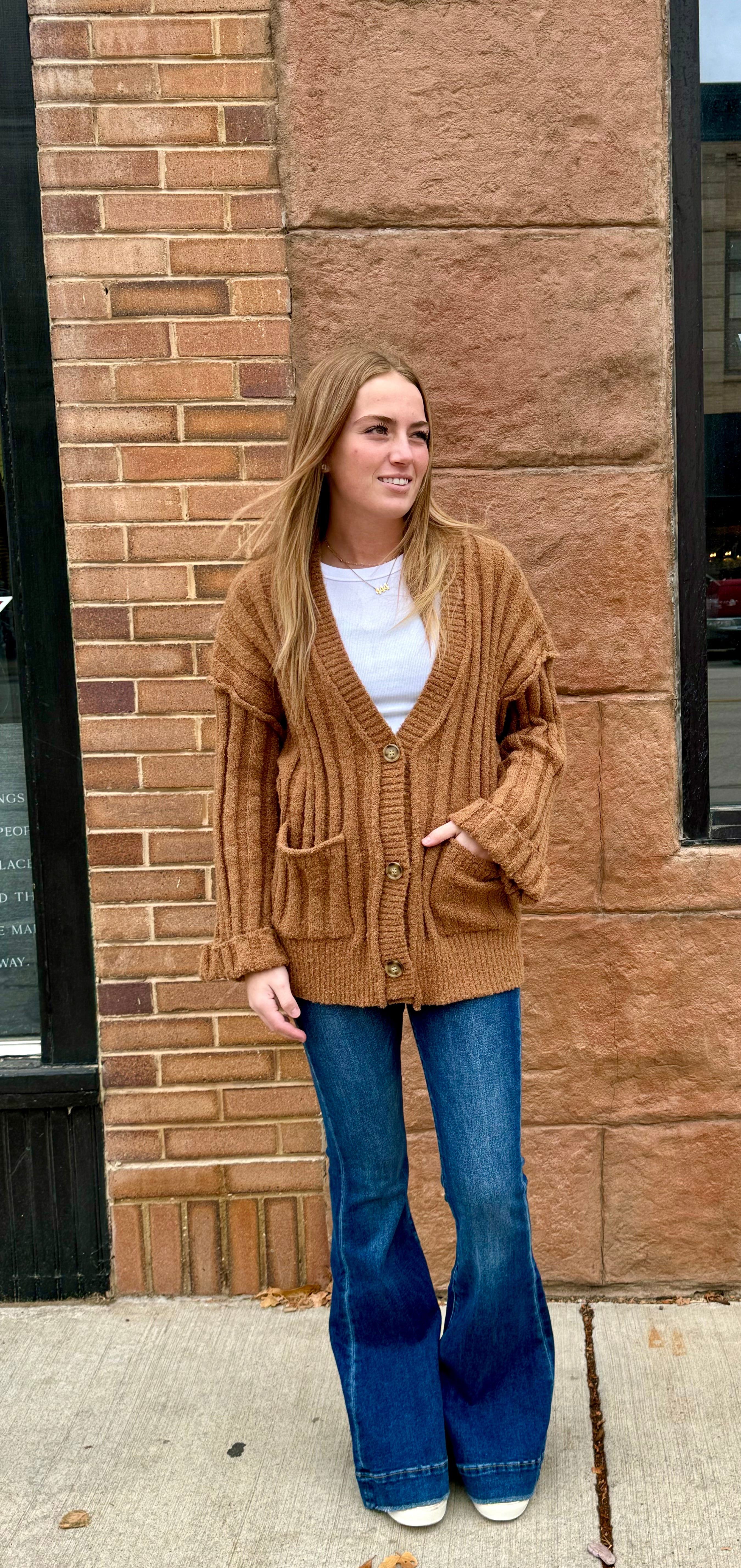 Caroline Knit Sweater Cardigan