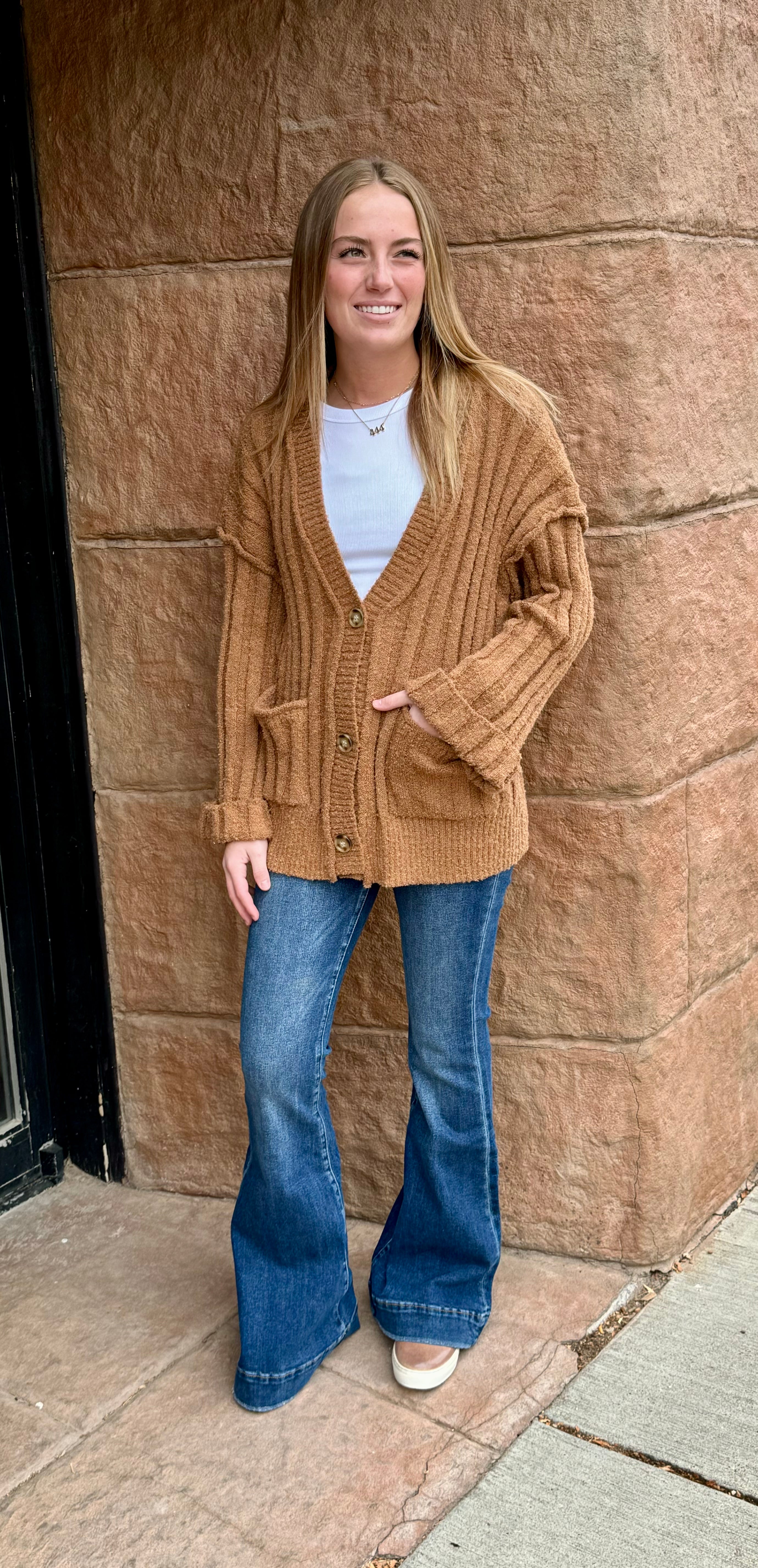 Caroline Knit Sweater Cardigan