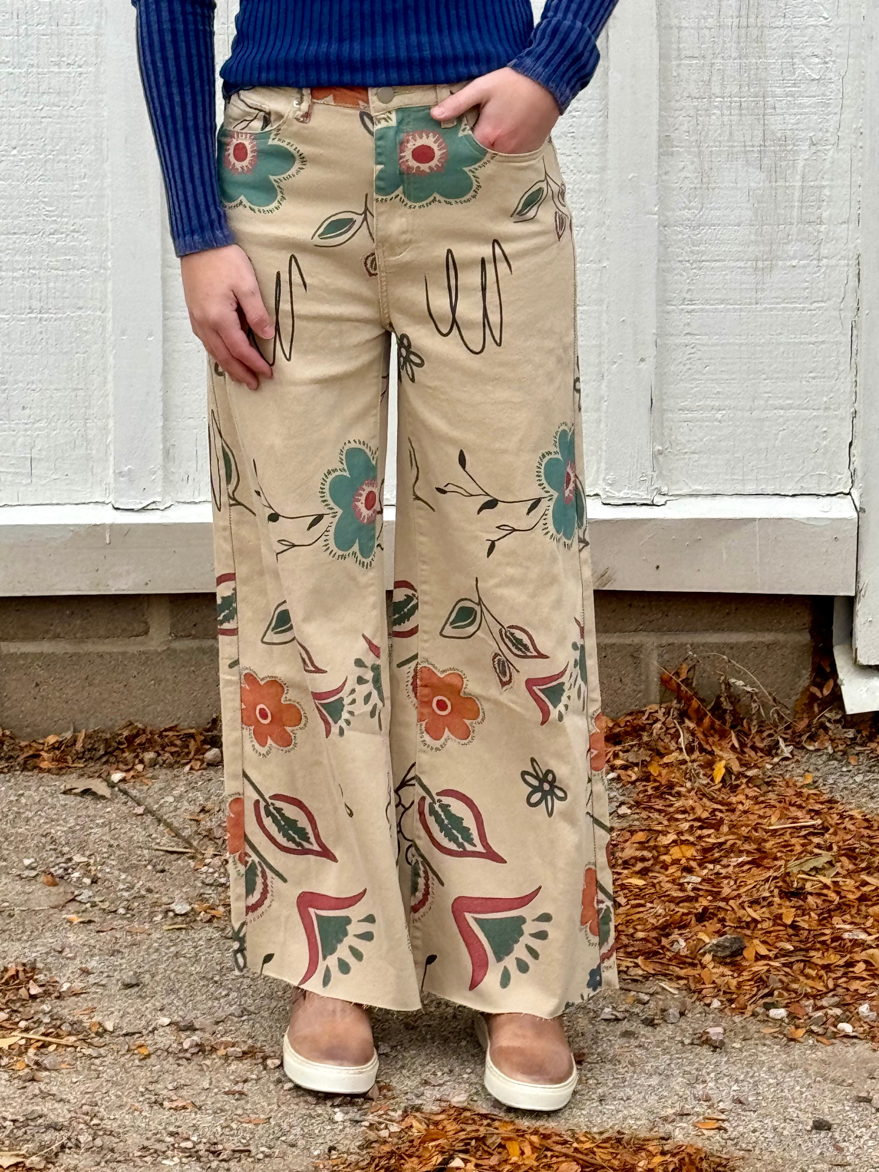 Flower Pants