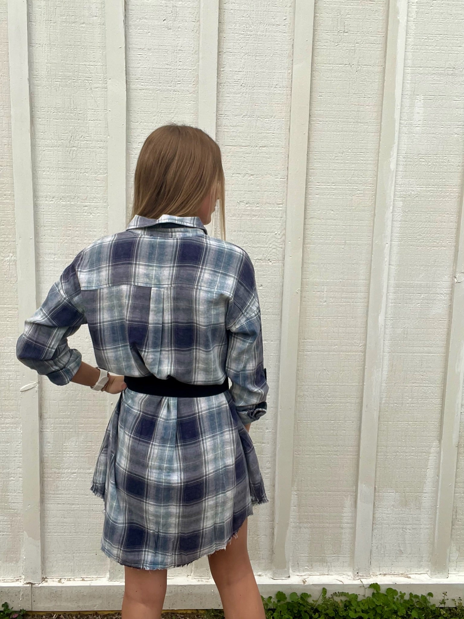 I Ain’t Plaid At It Shirt Dress