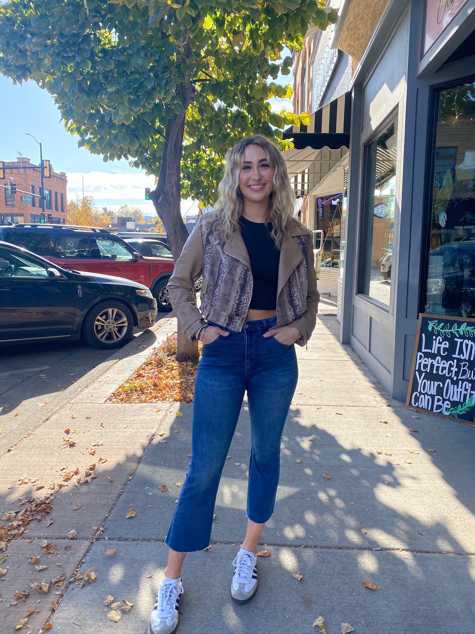 Snake Print Jacket