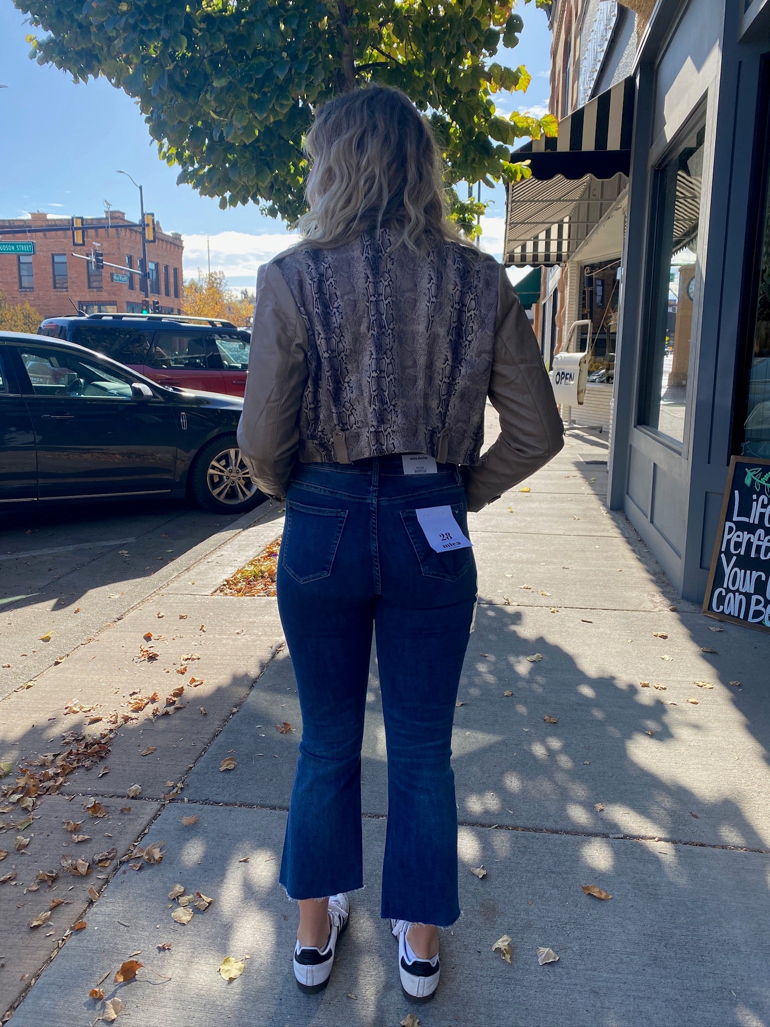 Snake Print Jacket