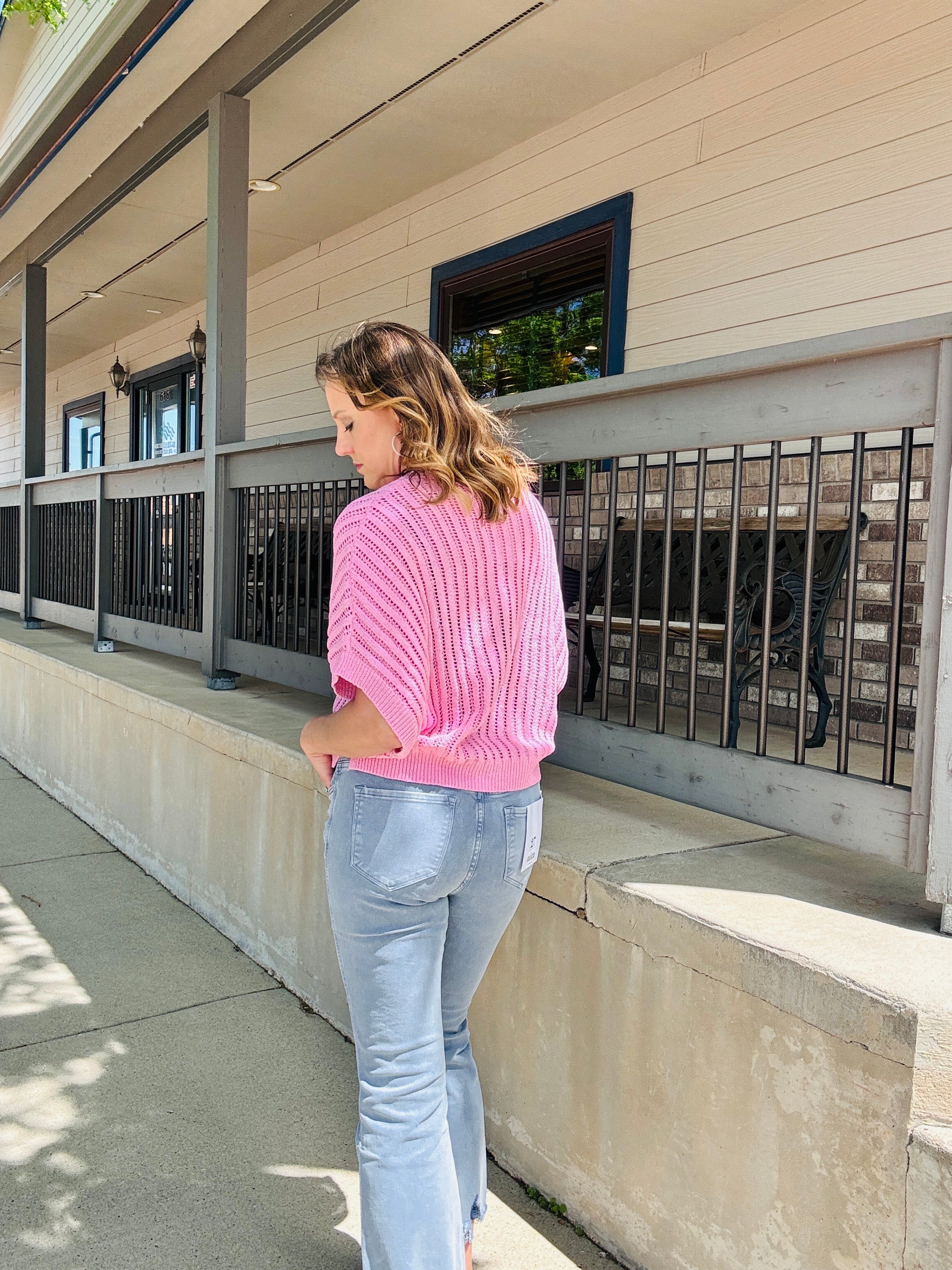 Loose Fit Dolman Top