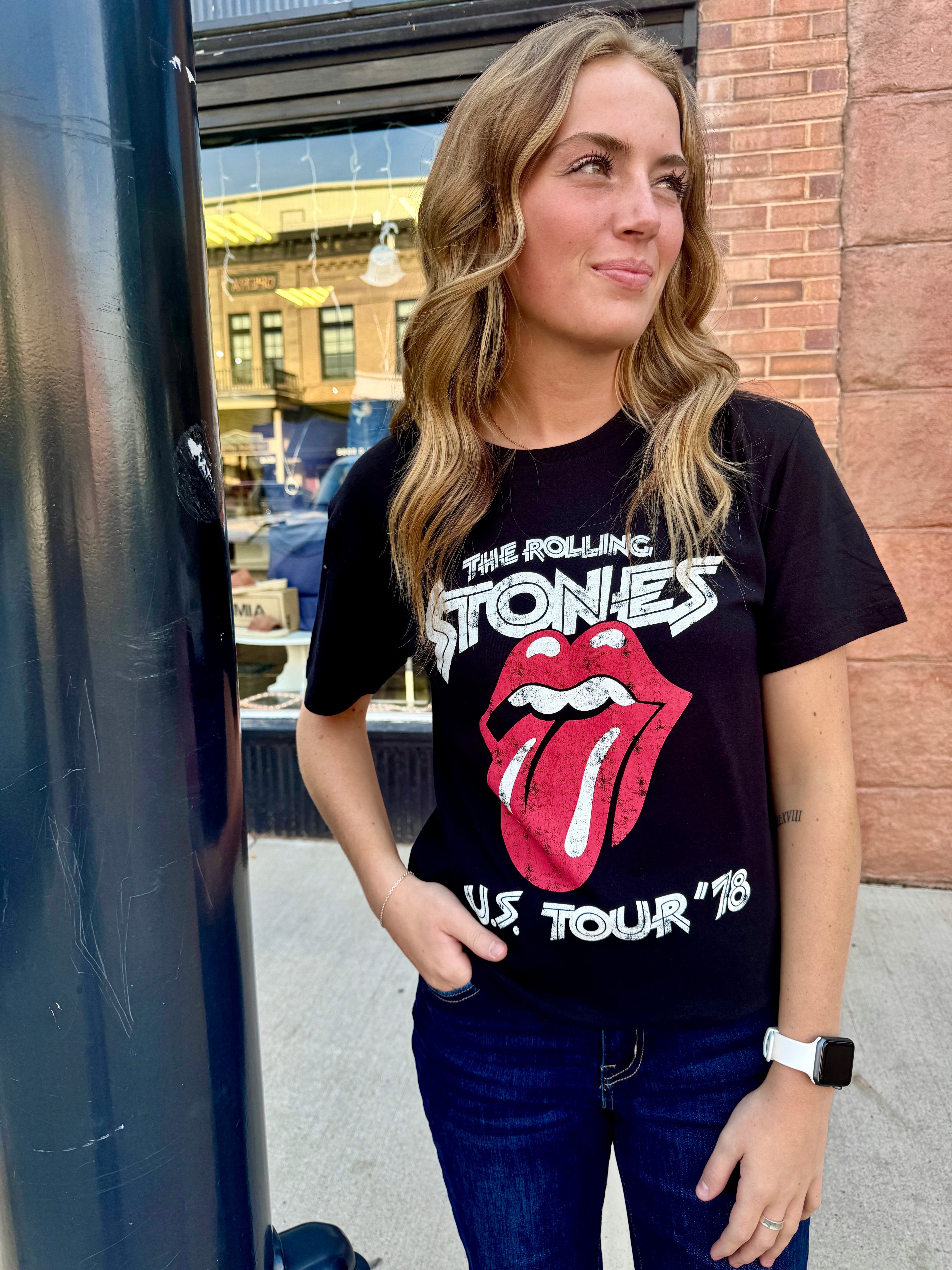 AMERICAN NEEDLE Rolling Stones Tee